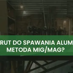 Warsztat z narzędziami i pytaniem: jaki drut do spawania aluminium metodą MIG/MAG?